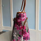 M21352 ONTHEGO MM Tote bag monogram 31cm rose red flower