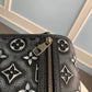 M21358 ARCHY MESSENGER MM Monogram 35CM grey black