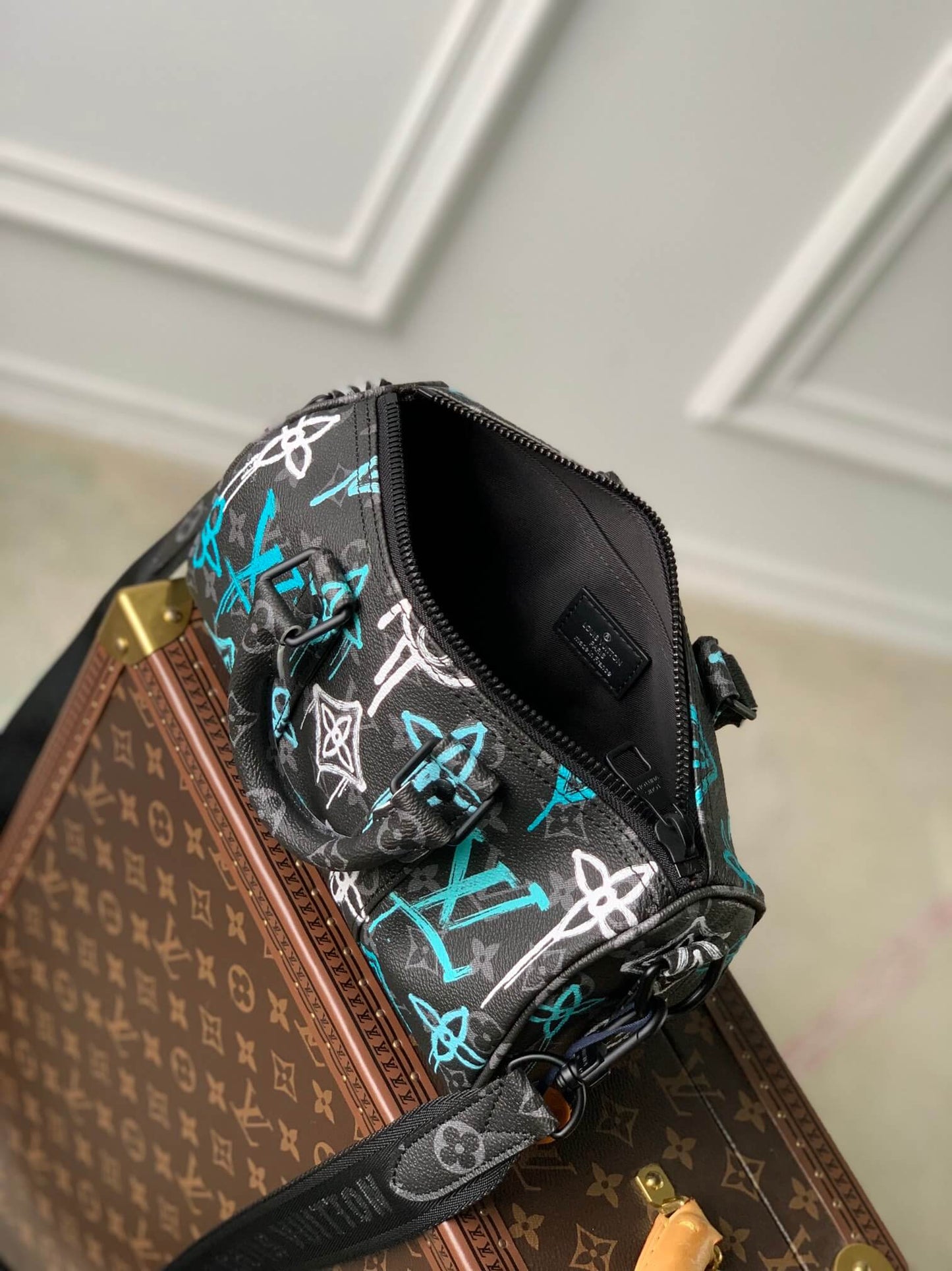 M21399 KEEPALL BANDOULIÈRE 25 Monogram brown