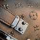 M21477 M46358 Side Trunk BB Monogram 21cm Light Gold