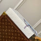 M21681 Pochette Voyage Men's bag 27cm Monogram white