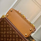 M21798 Capucines PM Taurillon 27cm brown COWHIDE/ REAL LEATHER