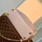 M22375 Capucines PM Taurillon 27cm apricot COWHIDE/ REAL LEATHER