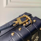 M22882 PETITE MALLE 20cm Monoglam blue