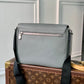 M30851 District PM Taïga 26cm grey man bag