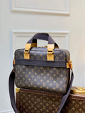 M40043 Sac Plat GM 35CM monogram brown