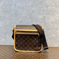M40106 Sac Plat MM 25CM monogram yellow