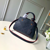 M41048 MONTAIGNE PM Monogram Empreinte 29cm blue