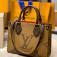 M45039 totes OnTheGo Monogram Toron 25cm INSIDE red