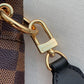 M45355 ODÉON MM coffee brown damier shoulder bag Khaki 31cm