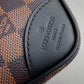 M45355 ODÉON MM coffee brown damier shoulder bag Khaki 31cm