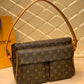 M45468 Handbag subaxillary bag 32cm red