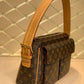 M45468 Handbag subaxillary bag 32cm red