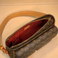 M45468 Handbag subaxillary bag 32cm red