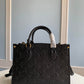 M45653 OnTheGo PM Monogram Empreinte leather black Giant Monogram 25cm