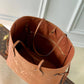 M45684 NEVERFULL MM brown embossed Monogram Empreinte 32cm