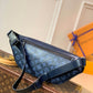 M45729 DISCOVERY BUMBAG PM Monogram Shadow 44cm blue