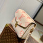 M45773 POCHETTE MÉTIS SHOULDER CROSS BODY BAGS White pink print 25cm