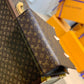 m45848 SAC PLAT PM MONOGRAM 30cm INSIDE red