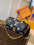 M45859 Favorite Monogram 24cm black and white TOURTERELLE / CRÈME