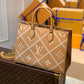 M46015 ONTHEGO Onthego Monogram Empreinte 35cm yellow
