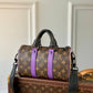 M46249 KEEPALL BANDOULIÈRE 25 Monogram purple