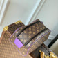 M46253 Dopp Kit Monogram Macassar purple 28cm