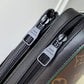 M46266 Trio Sac Plat Monogram Macassar 25cm green