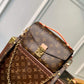 M46279 messenger bag East West Métis monogram 21.5cm brown