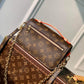 M46279 messenger bag East West Métis monogram 21.5cm brown