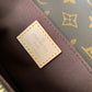 M46279 messenger bag East West Métis monogram 21.5cm brown