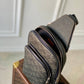 M46344 AVENUE SLING BAG MM Damier Graphite 20cm black