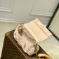 M46393 Favorite Monogram 24cm apricot TOURTERELLE / CRÈME
