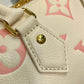 M46397 Speedy Bandoulière 20 Monogram Empreinte apricot