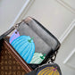 M46435 x YK Trio Messenger Sac Plat 25cm Monogram Eclipse Reverse