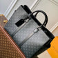M46451 Sac Plat 24H Sac Plat 44CM Monogram Eclipse coated canvas black