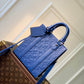 M46453 SAC PLAT Monogram Eclipse 19cm blue