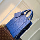 M46453 SAC PLAT Monogram Eclipse 19cm blue