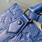 M46453 SAC PLAT Monogram Eclipse 19cm blue