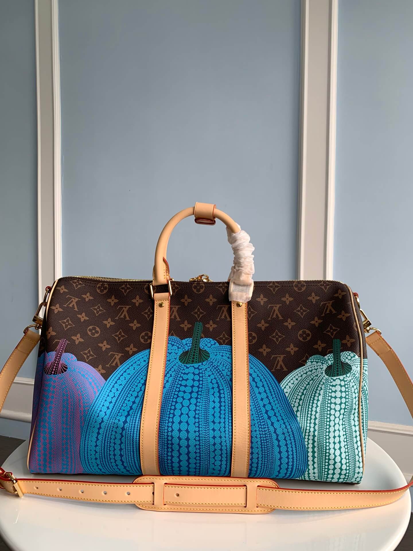 M46471 x YK KEEPALL Bandoulière 45 Monogram COWHIDE/ REAL LEATHER