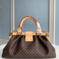 M46544 Monogram Clutch Handbag 28cm Monogram coated canvas