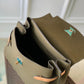 M51395 Lockme Ever MM Handbag green 31cm Material of calf leather