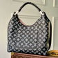 M53188 CARMEL Taurillon monogram 35cm black and white