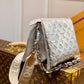 M57913 Coussin Monogram 26cm silver Female bag All leather