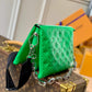 M57936 Coussin Monogram 26cm green Female bag All leather