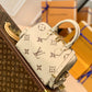 M58947 Speedy Bandoulière 25 Monogram Empreinte white
