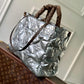 M59007 ONTHEGO GM BAG Econyl Recycled Nylon Satchel silver