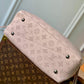 M59203 BELLA TOTE monogram 32cm pink Soft perforated cowhide