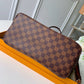 Neverfull N41603 rose ballerine inside MM Damier Azur Bag Damier GHW  d