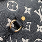 Neverfull Monogram Empreinte M46103 Black White Pink
